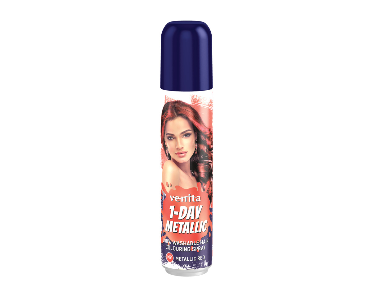 Spray 1-DAY METALLIC – Venita Cosmetics