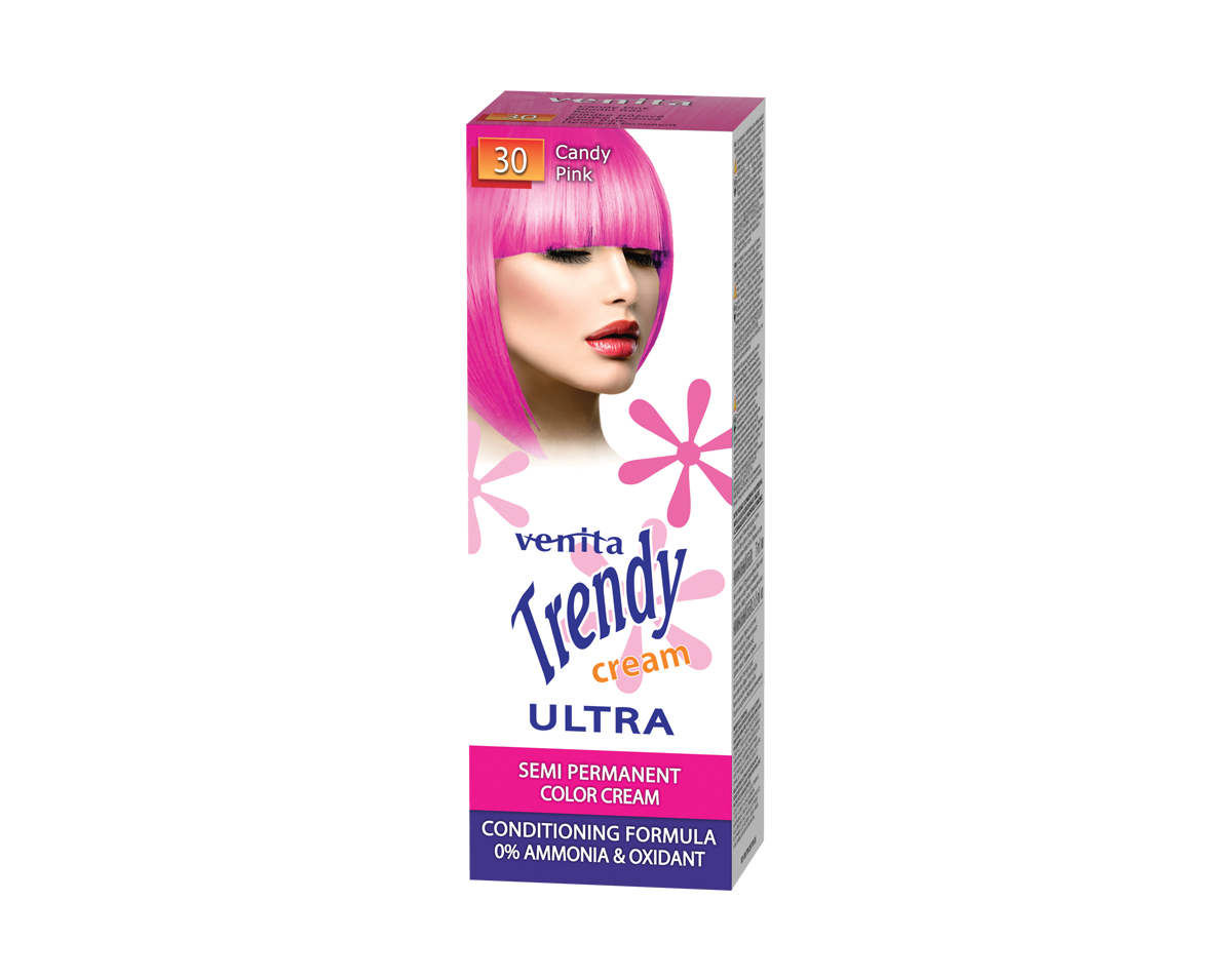 VENITA Trendy CREAM TUBE 30 Candy Pink