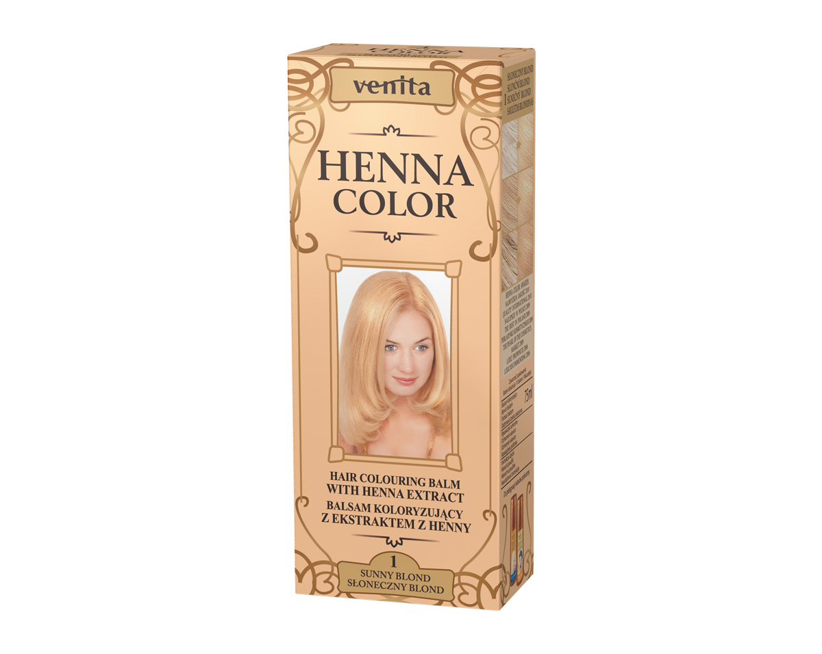 Herbal hair balm HENNA COLOR – Venita Cosmetics