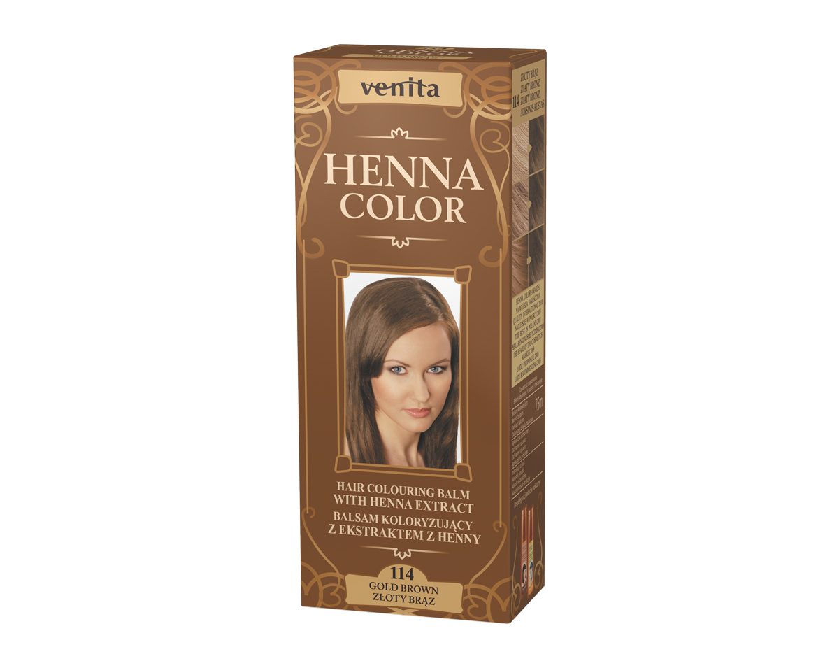 VENITA Henna Color 114 Gold Brown